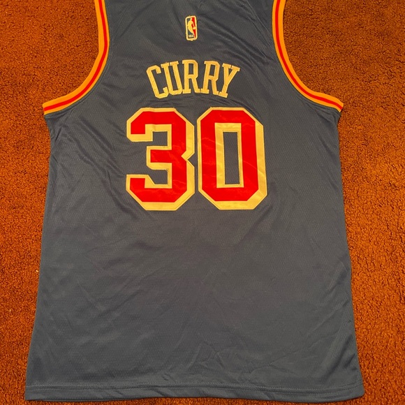 Steph Curry Golden State Warriors Blue Jersey - Picture 5 of 6